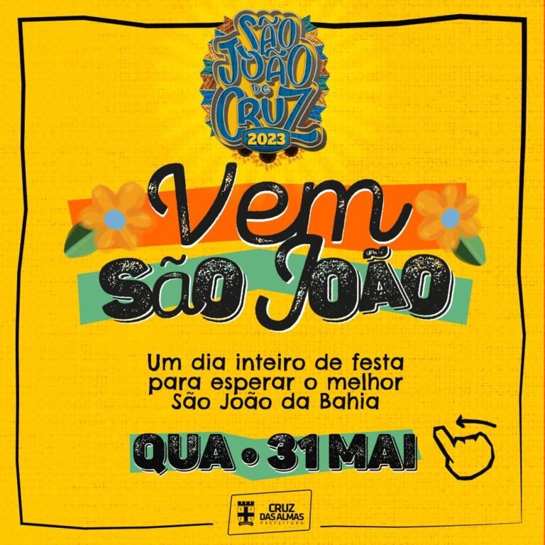 Vem São João: Evento de lançamento do São João é nesta quarta-feira (31)
